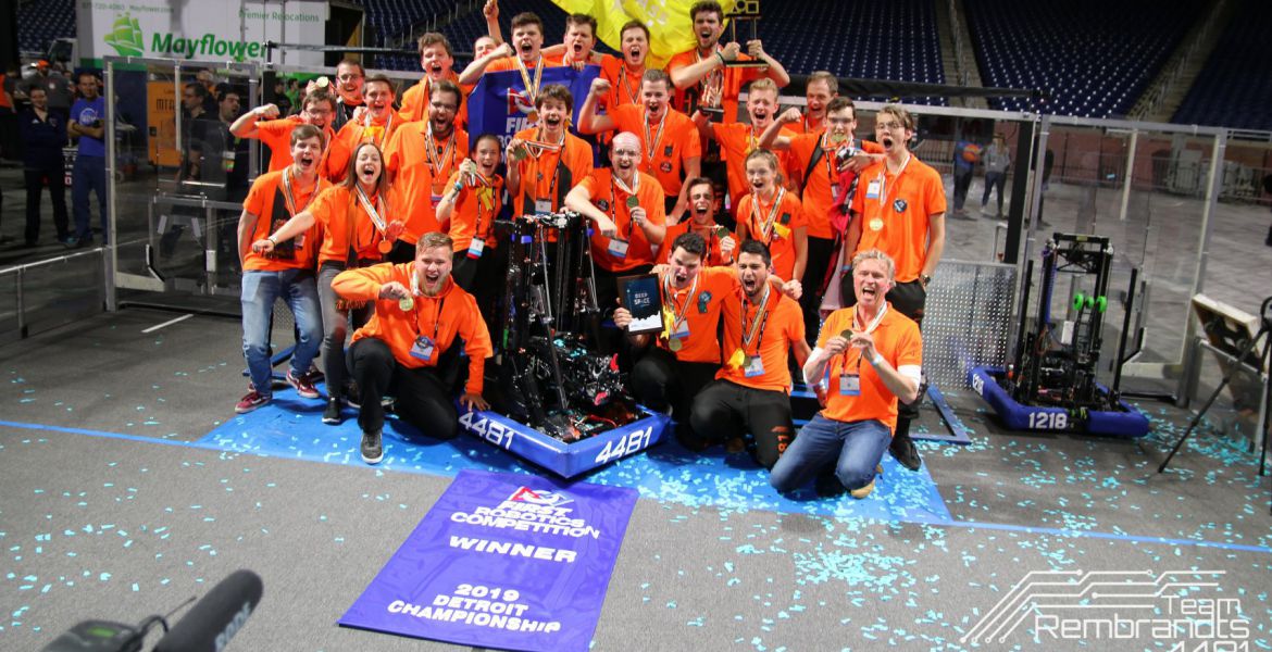 “Wereldkampioen robotica!”