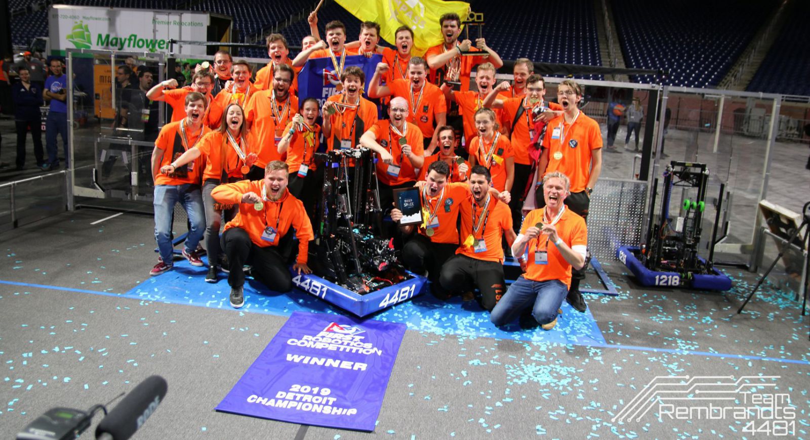 “Wereldkampioen robotica!”